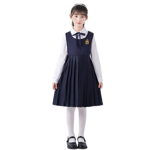 元旦儿童诗歌朗诵演出服小学生校服合唱比赛表演服马甲毕业照班服