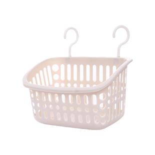 挂钩悬挂置物篮厨房挂篮卫生间浴室化妆用品收纳篮塑料篮子收纳筐