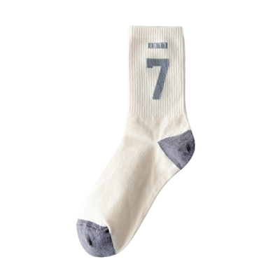 吸汗防臭男棉袜长筒潮