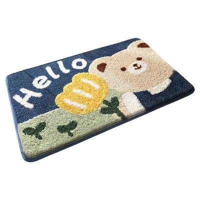 大江卫生间吸水垫厕所地垫家用脚踏垫洗手间门垫浴室防滑加厚地毯