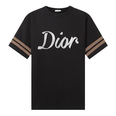 Dior/迪奥宽松版男士圆领短袖T恤