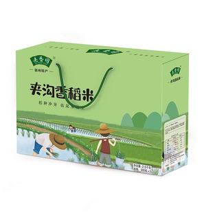 夹香园大米5斤礼盒装大米2.5千克夹沟香稻米宿州特产煮粥熬粥米