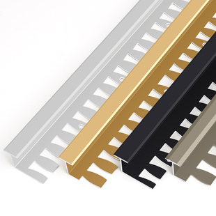 铝合金T型收边条木地板压边条瓷砖过门石工字压条地砖收口门槛条