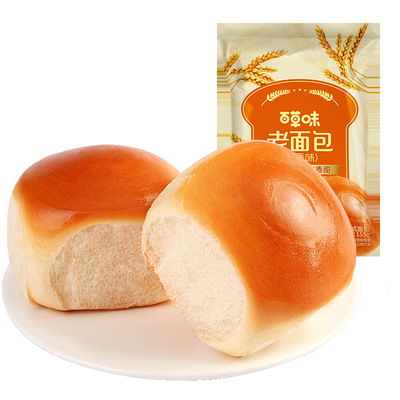 百草味老面包155g早餐速食点心