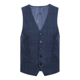 男装新款男士西装马甲马夹羊毛修身商务休闲通勤气质FQBWV058C