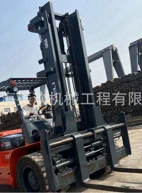精品合力12吨叉车两节门架升高4米带调距叉低价出售支持