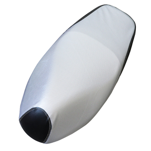 适用五羊本田NPF125摩托车防晒防水坐垫套加厚皮革耐磨踏板车座套