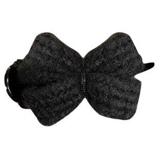 2025新年红色蝴蝶结丸子头抓夹女新年高马尾盘发神器发夹可爱头饰