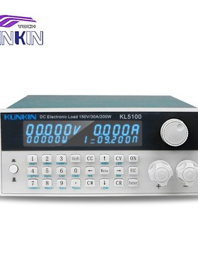 广勤双通道程控多功能电子负载仪KL5105/500W/500V/30A测试仪