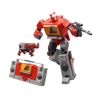 MFT录音机小比例变形玩具 铁工厂 魔方 大火车黄蜂钢索金刚na男孩