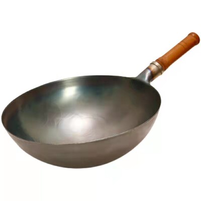 铁锅家用炒菜锅老式加深炒锅马勺