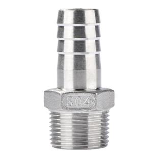 304不锈钢外丝宝塔接头水管气管水泵外牙转接头配件大全1寸4分6分