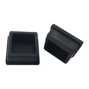 耐高温软橡胶内塞方管堵塞头硅胶盖子方形堵头铝合金铁管内塞80MM