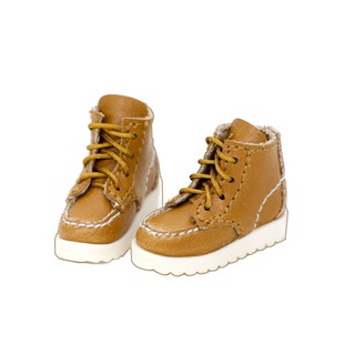 ob11工装靴马丁靴皮靴gsc素体中布bjd娃娃mico圆糕美结猪娃鞋靴