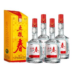 【官方旗舰】五粮春45度500ml*4瓶 浓香型白酒纯粮食酒送礼宴席