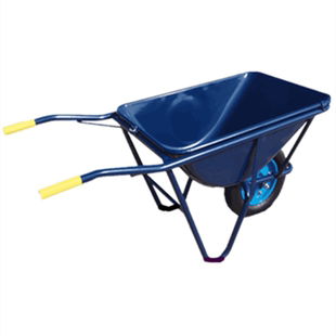 独轮车农用小推车工地单轮手推车推沙泥土花园斗车垃圾搬运车家用
