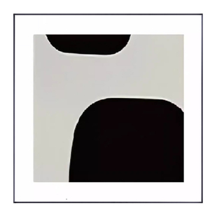 抽象几何黑白灰装饰画建筑工业风客厅沙发背景墙正方形组合挂画