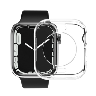 适用iwatch11苹果S11手表TPU防刮S10软壳applewatch6一体保护壳4/SE代44mm硅胶s8透明45/38/41软套10高清配件