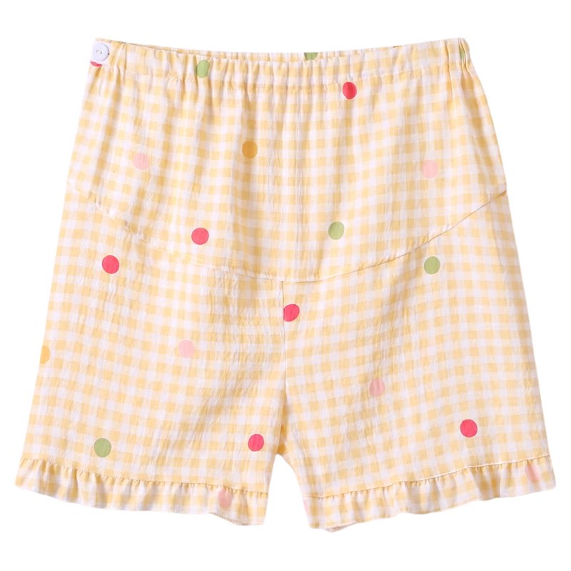 孕产妇夏季薄款托腹外穿家居短裤