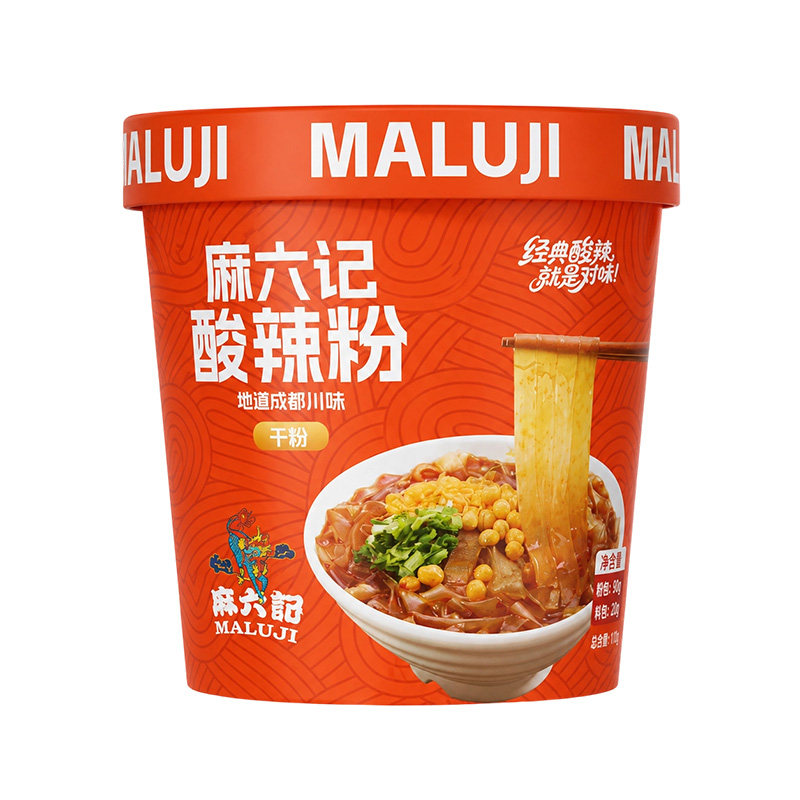 麻六记酸辣粉干粉宽粉