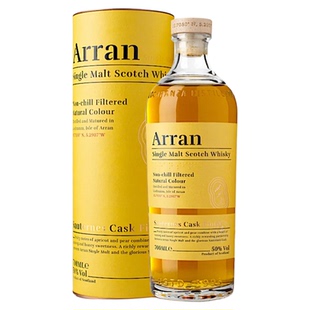 艾伦(Arran)苏玳桶700ml苏格兰单一麦芽威士忌海外进口洋酒正品