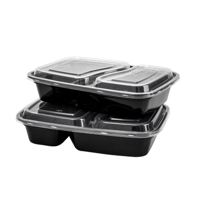 两格食品级双格可微波加热饭盒