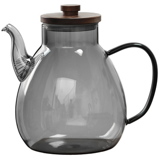 新款加厚玻璃茶壶大容量家用泡茶烧水壶电陶炉专用特大号煮茶壶2L