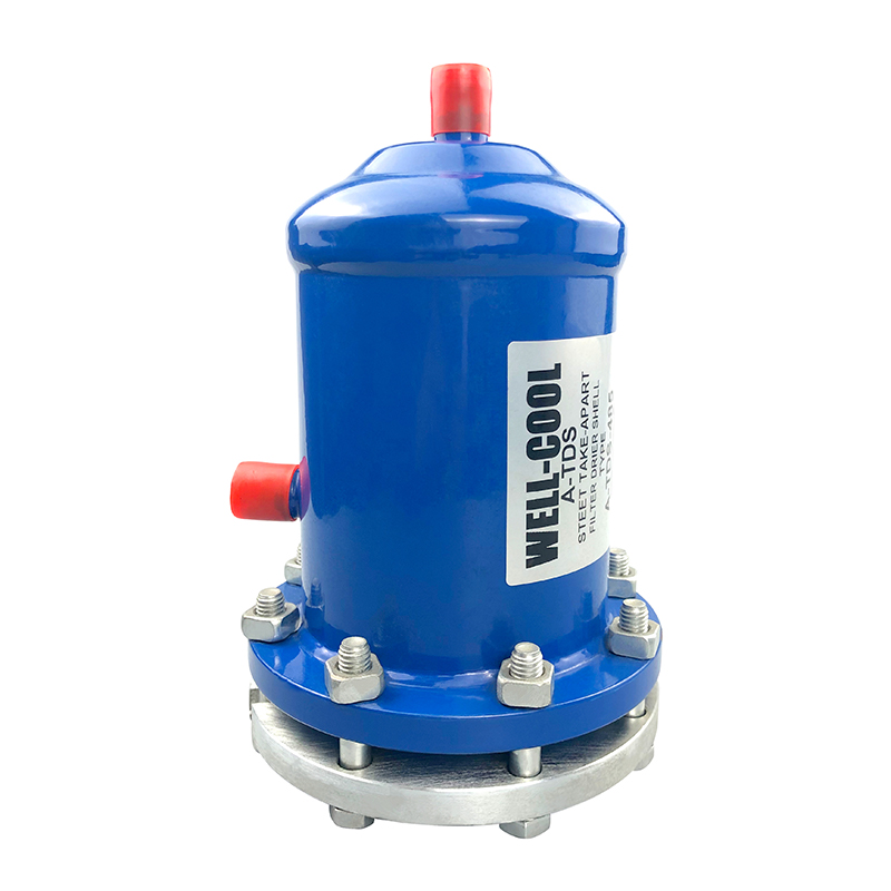 冷库制冷机组回气过滤桶中央空调冷干机空压机可拆卸干燥过滤器