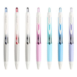 单支包邮日本UNI三菱铅笔中性笔UMN307顺滑按动中性笔Signo学生用黑色考试水笔办公签字水笔0.38/0.5mm