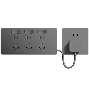 86型扩展插座移位改造带开关厨房电源多功能孔位插排多插位接线板