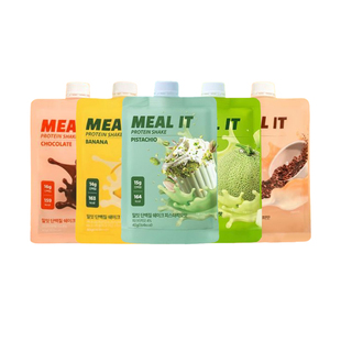 MEAL IT韩国蛋白质奶昔系列代餐膳食纤维饱腹强好吃早餐方便