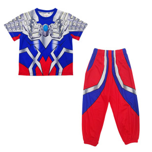 格丽乔奥特曼衣服装赛罗亮灯发光女童春装套装夏季特利迦德凯男童