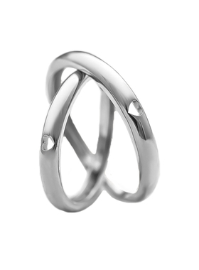情侣对戒戒指925纯银简约情侣