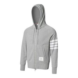 【官方正品】TB卫衣外套男女情侣款宽松连帽衫tb拉链纯棉开衫秋冬