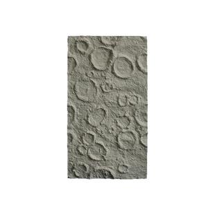 PU月球石背景墙仿石膏轻质3d月球表面浮雕陨石坑肌理装饰墙板石皮