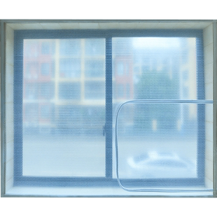 窗户挡风神器冬季密封塑料布冬天东北双层加厚窗帘漏风保温防透风