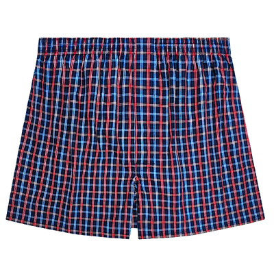 3条装三枪新疆棉纯棉阿罗裤男士平角裤宽松睡裤家居短裤四角内裤