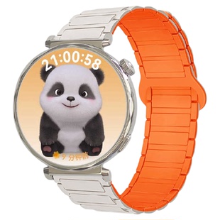 适用Garmin佳明Forerunner165/255/245M/265s手表带965硅胶磁吸运动新款Venu4/3/2s腕带645高级感235夏天表链