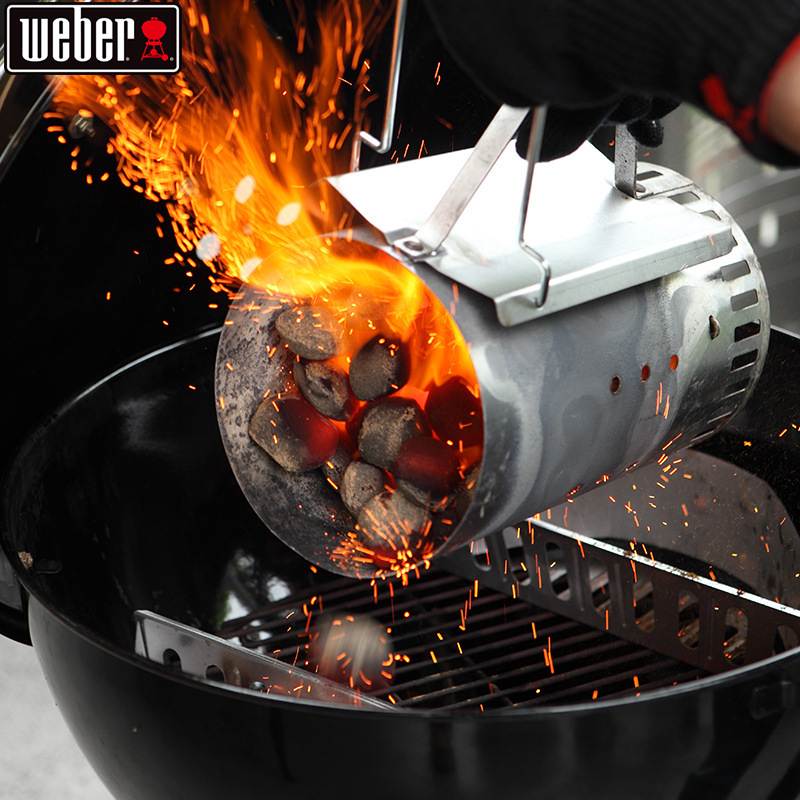 Weber/威焙美式焖烤炉庭院户外碳烤牛排野外家用木炭烧烤炉架子