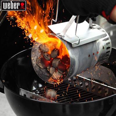 Weber/威焙美式焖烤炉庭院户外碳烤牛排野外家用木炭烧烤炉架子