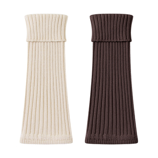 羊毛袜套女款秋冬季保暖显瘦堆堆袜y2k小腿袜子加厚防滑针织腿套