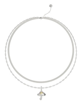 原创双层叠戴项链2022年新款