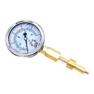 喷气织机纺织配件检测维修工具优质SFF含油防震0-6Kg气压表压力表