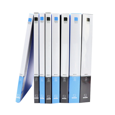 晨光资料册文件夹100插页袋透明