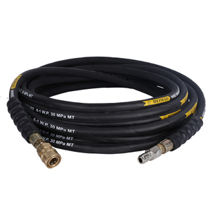 洗车机商用超高压防爆钢丝出水管5558黑猫清洗机刷车水枪管子接头