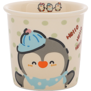 创意陶瓷手握马克杯女生高颜值家用咖啡杯子可爱儿童牛奶杯情侣杯