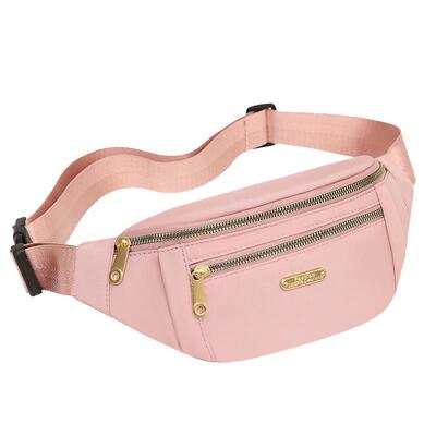 牛津布帆布小清新简约胸包女