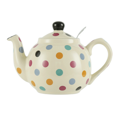 LondonPottery米彩波点陶瓷茶壶