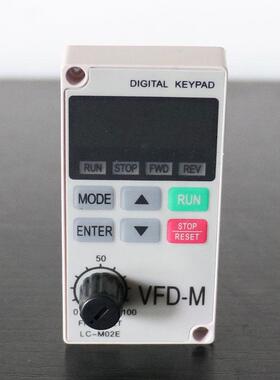 台达变频器VFD-M面板0.4kw-7.5kw 调速器LC-M02E LC-M2E 操作控制