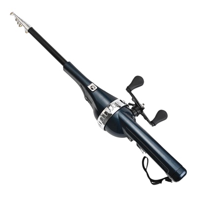 升级版折叠鱼竿双摇臂一体式